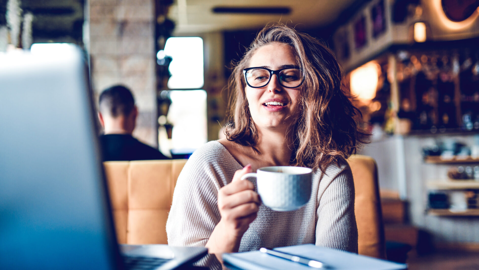 Digitale Kaffeepause